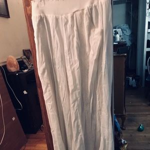 Indigo threads palazzo pants xs white never wore